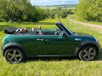 Gebraucht Mini Cooper S Cabriolet 184 PS (135 kW) 2015 Grün Cabrio