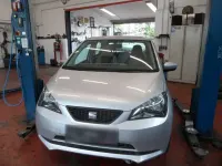 Gebraucht Seat Mii 60 PS (44 kW) 2014 Silber Kleinwagen