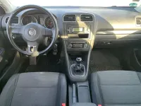 Gebraucht VW Golf VI Style 105 PS (77 kW) 2010 Schwarz Kombi