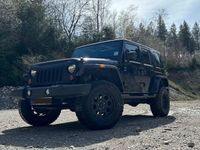 gebraucht Jeep Wrangler 2.8l CRD Unlimited Sahara Automatik...