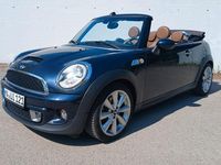 Brugt Mini Cooper S Cabriolet 184 HK (135 kW) 2013 Blå Cabriolet