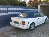 Gebraucht Ford Escort Cabriolet 90 PS (66 kW) 1990 Weiß Cabrio