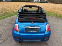 Gebraucht Fiat 500C S 69 PS (50 kW) 2015 Blau Cabrio