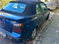 Occasion VW Golf 116 ch (85 kW) 2000 Bleue Cabriolet