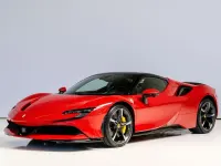 Second-hand Ferrari SF90 999 CP (734 kW) 2026 Roșu Cabrio