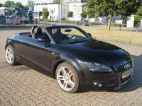 Gebraucht Audi TT Roadster S-Line 160 PS (117 kW) 2008 Schwarz Cabrio