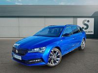 Gebraucht Skoda Superb SportLine 190 PS (139 kW) 2020 Raceblau metallic Kombi