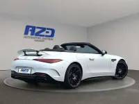 Gebraucht Mercedes SL63 AMG AMG 585 PS (430 kW) 2022 Opalithweiss  metalliclack Cabrio