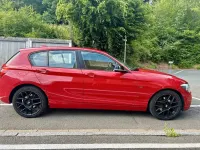 Gebraucht BMW 118 Sport Line 170 PS (125 kW) 2011 Rot Kleinwagen
