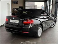 Second-hand BMW 218 Advantage 150 CP (110 kW) 2017 Negru Cabrio