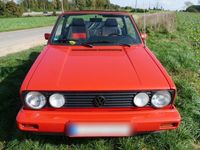 gebraucht VW Golf Cabriolet 1 I 1,8 L Sportline Karmann rot
