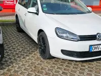 Gebraucht VW Golf VI 105 PS (77 kW) 2010 Weiß Kleinwagen