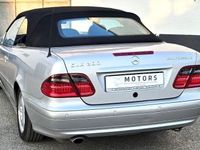 Gebraucht Mercedes CLK200 Avantgarde 163 PS (119 kW) 2002 Silber Cabrio