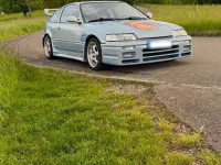 Gebraucht Honda CR-X 125 PS (91 kW) 1992 Blau Cabrio