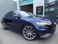 Gebraucht Audi Q8 S-Line 340 PS (250 kW) 2022 Navarrablau metallic SUV