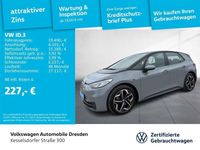 Gebraucht VW ID.3 Pro Performance 150 kW (204 PS) 2021 Mondsteingrau/schwarz Kleinwagen