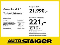 gebraucht Opel Grandland X 1.6 Turbo Ultimate 360 Grad Kamera