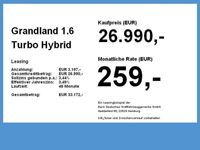 gebraucht Opel Grandland X 1.6 Turbo Hybrid Edition FLA 360 SpurW