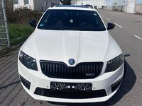 Gebraucht Skoda Octavia RS 184 PS (135 kW) 2014 Weiß Kleinwagen