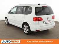 Gebraucht VW Touran Cup 140 PS (102 kW) 2015 Weiß Van / Kleinbus
