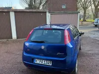 Gebraucht Fiat Punto Dynamic 77 PS (56 kW) 2009 Blau Kleinwagen