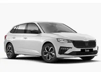 Neu Skoda Scala 150 PS (110 kW) 2026 Mondweiß metallic Kleinwagen