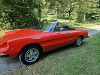 Gebraucht Alfa Romeo Spider 126 PS (92 kW) 1979 Rot Cabrio