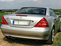Second-hand Mercedes SLK200 136 CP (100 kW) 1997 Argintiu Cabrio
