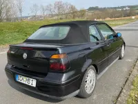 Gebraucht VW Golf Cabriolet 101 PS (74 kW) 1999 Schwarz Cabrio