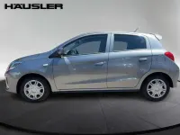Gebraucht Mitsubishi Space Star Spirit 71 PS (52 kW) 2021 Platinum grau Kleinwagen