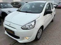 Gebraucht Mitsubishi Space Star Basis 71 PS (52 kW) 2015 Weiß Kleinwagen