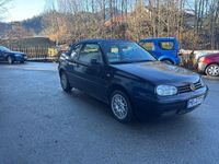 Gebraucht VW Golf Cabriolet Karmann 116 PS (85 kW) 1999 Blau Cabrio