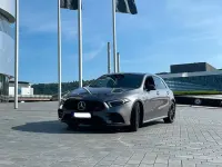 Gebraucht Mercedes A200 AMG line 164 PS (120 kW) 2018 Braun Limousine
