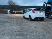 Gebraucht Ford Fiesta 82 PS (60 kW) 2009 Weiß Kleinwagen
