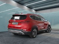 Gebraucht Hyundai Santa Fe Premium 200 PS (147 kW) 2020 Rot SUV