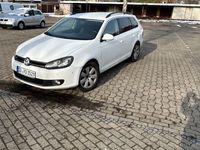 Gebraucht VW Golf VI Comfortline 105 PS (77 kW) 2011 Weiß Kleinwagen