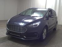 Gebraucht Ford S-MAX Titanium 150 PS (110 kW) 2022 Panther blau metallic Van / Kleinbus