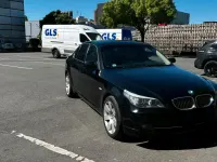 Brugt BMW 525 218 HK (160 kW) 2008 Sort Sedan