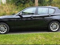 Brugt BMW 116 109 HK (80 kW) 2015 Sort Hatchback