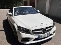 Gebraucht Mercedes C200 184 PS (135 kW) 2019 Weiß Cabrio