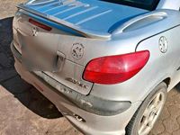 Gebraucht Peugeot 206 CC 109 PS (80 kW) 2001 Silber Cabrio