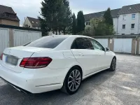 Usata Mercedes E200 Avantgarde 136 CV (100 kW) 2014 Bianco Berlina