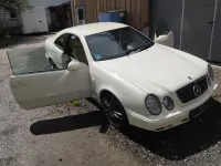Gebraucht Mercedes CLK320 AMG 218 PS (160 kW) 1999 Weiß Coupé