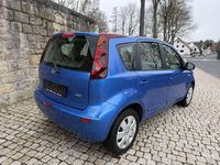 Gebraucht Nissan Note Acenta 88 PS (64 kW) 2010 Blau Kleinwagen