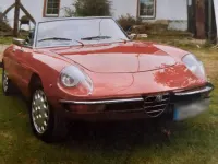 Gebraucht Alfa Romeo Spider 128 PS (94 kW) 1979 Rot Cabrio