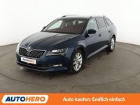 Gebraucht Skoda Superb Style 150 PS (110 kW) 2018 Modra lava/lava blau Kombi