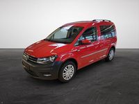 Gebraucht VW Caddy Trendline 125 PS (91 kW) 2018 Rot Van / Kleinbus