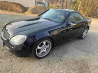 Gebraucht Mercedes SLK200 163 PS (119 kW) 2000 Schwarz Cabrio
