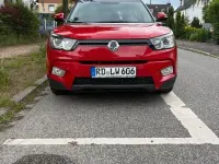 Gebraucht SsangYong Tivoli Quartz 116 PS (85 kW) 2017 Rot SUV