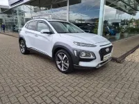 Gebraucht Hyundai Kona Premium 177 PS (130 kW) 2018 Chalk white / met SUV